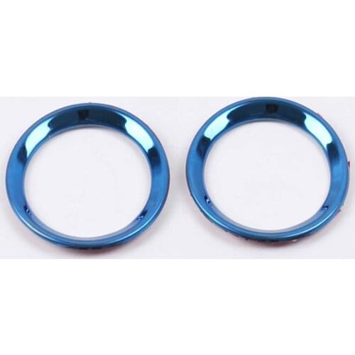 For Mazda CX-5 CX5 2020 2019 2018 2017 Speaker Sound Ring Trim Cover Stainless Steel Decoration Interior Mouldings Accessories