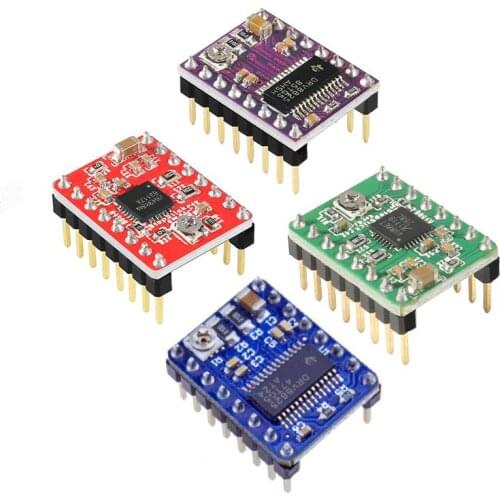 Driver A4988 DRV8825 Stepper Motor With Heat Sink 3D Printer Parts StepStick Carrier Reprap RAMPS 1.4 1.5 1.6 MKS GEN V1.4 Board