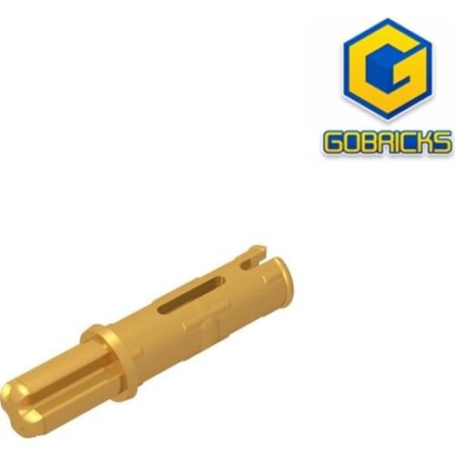 [Gobricks] GDS-929 (No.11214) Axle Pin 3L with Friction Ridges Lengthwise and 1L Axle