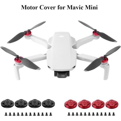 Upgraded for Mavic Mini Motor Covers Scratch-proof Propellers Block-up Protective Aluminum Alloy Motor Cover for Mavic Mini 2