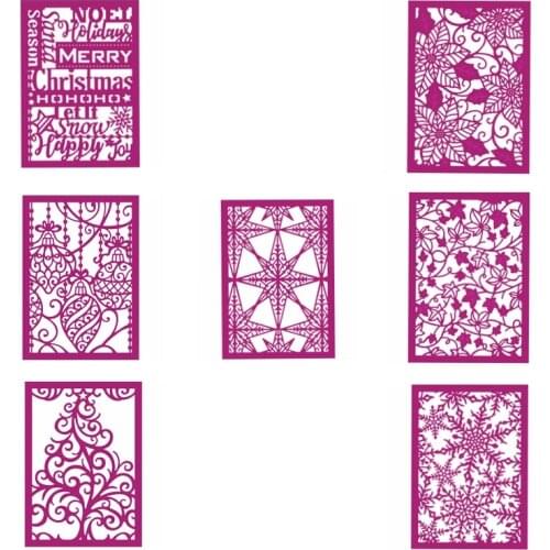 Leaf Star Lace Christmas Word Letters Metal Cutting Dies For DIY Scrapbooking Photo Card Crafts Decor Die Cut New 2019