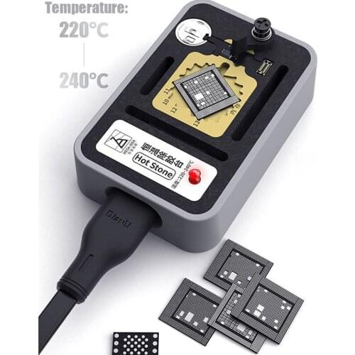 Constant Temperature Heating BGA Glue Removal Station For iPhone 7/7P/8/8P/X/Xs Max CPU Fingerprint Hard Disk Repair Platform