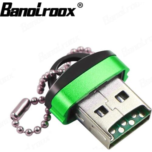 Super mini micro sd memory Card Reader pormtable small card reader adapter usb 2.0 interface for PC cardreader best gift