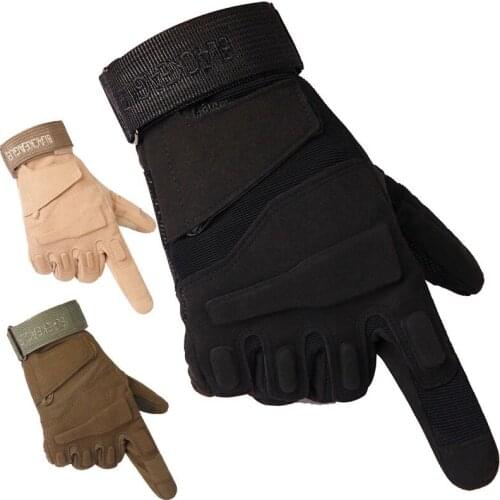 Tactical Gloves Full Finger Hunting Gloves Combat Shooting Hand Protective Gloves Anti-slip Bike Bicycle Cycling Gloves