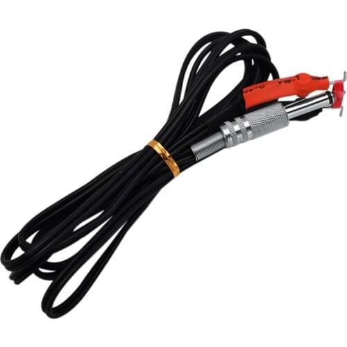 Tattoo Machine / Gun Power Supply Supper Flex Tattoo Clip Cord Cable Black