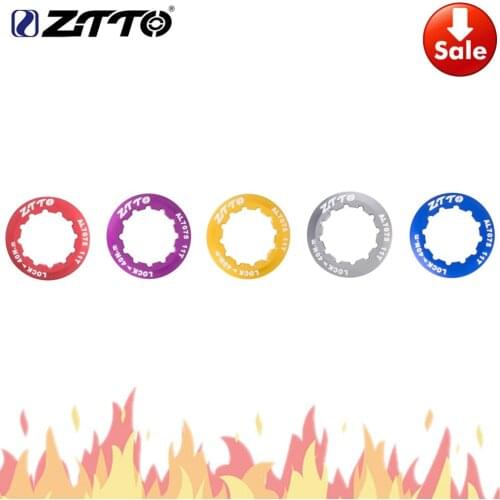 ZTTO Bicycle Parts MTB Road Bike Cassette Cover Lock Ring 11T AL7075 Cap For ZTTO Parts K7 9S 10S 11S 12S Speed Freewheel
