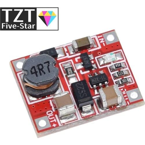 TZT DC-DC Boost Power Supply Module Converter Booster Step Up Circuit Board 3V to 5V 1A Highest Efficiency 96