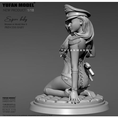 1/18 YUFAN MODEL Resin model kits figure DIY toy self-assembled YFWW-2087