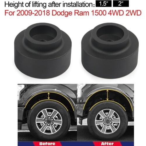1.5" and 2" rear Lift Kit Leveling Kit for 2009-2018 Dodge Ram 1500 4WD 2WD Made in China