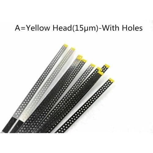 1Box=10Pcs Dental Polishing Sand Strips Single Side Diamond Surface Extra Fine, Width: 6mm