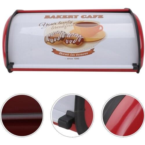 1Pc Large Capacity Storage Box Bread Stoarge Container Kitchen Food Holder