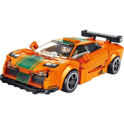 2021 Speed Champions F1 Super Racing Vehicle Sports Car Building Blocks Racer Model Bricks Set MOC Educational Toys For Kids DIY