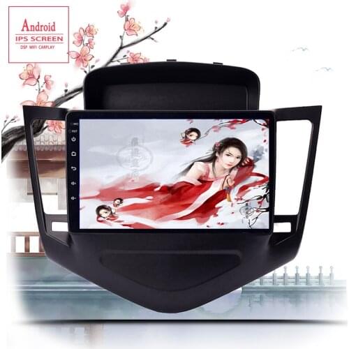 9'' 2 Din No 2 Din Auto Car Radio for Chevrolet CRUZE 2011 2012 2013 2014 GPS Multimeida Video Player DVD IPS Wifi Android