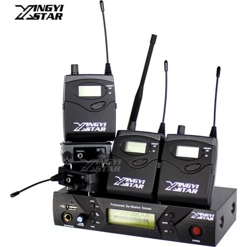 EK300 IEM G3 Professional Monitoring USB Transmitter Wireless In Ear Earphone Stage Monitor System 5 Beltpack Receiver Headphone