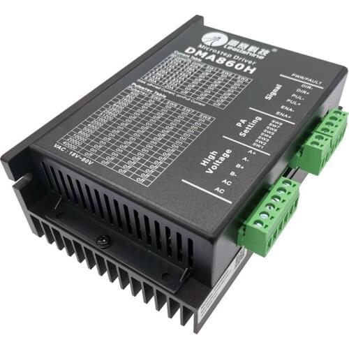 DMA860H AC18~80V DC24-80V 2 phase step driver Leadshine DSP microstep driver