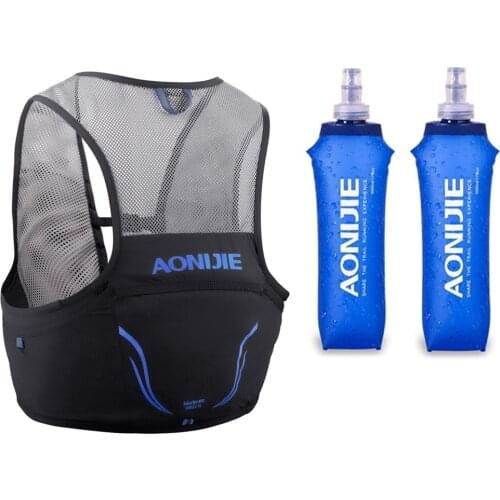 Aonijie C932 Lightweight Backpack Running Vest Nylon Bag 500ml Soft Flask Cycling Marathon Portable Ultralight Hiking 2.5L Bag