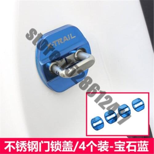 For Nissan X-Trail X Trail T32 2014~2021 Stainless steel door lock protection cover trim Car Styling