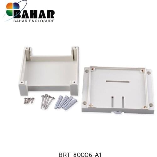 Industrial control electronics plastic ABS junction box 4 pieces enclosure from Bahar Enclosure 115*90*40 mm BRT 80006-A1