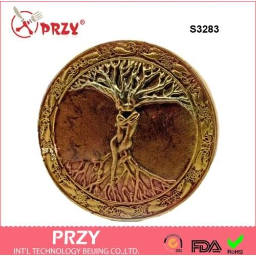 S3283 celtic tree of life Lovers romantic wedding handmade DIY soap silicone mold