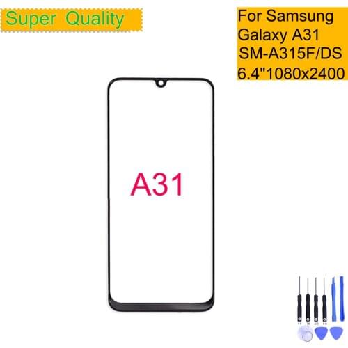 Replacement For Samsung Galaxy A31 Touch Screen Front Glass Panel LCD Outer Display Lens A31 A315 SM-A315F/DSN Front Glass