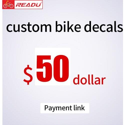 Readu Bicycle stickers Customized decals when you need custom stickers 50dollar