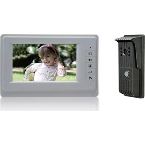 7 inch Screen 600TVL Door Camera Two Way Intercom Video Door Phone