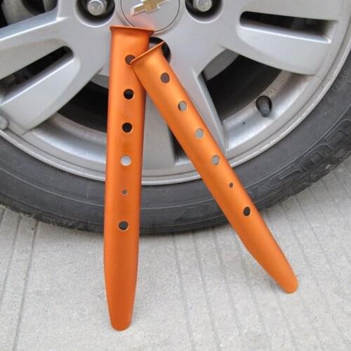 High quality 31cm U-shaped snow nail beach aluminum accessories tent canopy stake rod building repair peg bracket