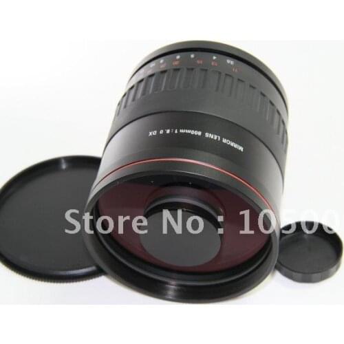 900mm f8 T Mount MIRROR TELEPHOTO LENS for canon nikon sony a e mount pentax olympus fuji camera