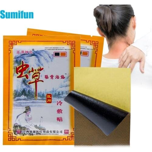 16pcs Cordyceps Extract Pain Relief Patch Arthritis Rheumatism Bone Ache Joint Knee Muscle Pain Relief Body Massage Plaster