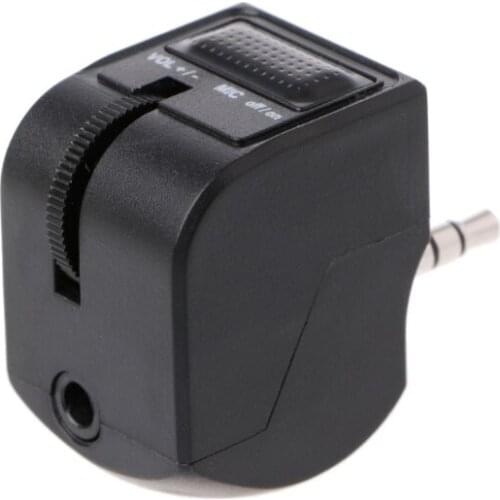 3.5mm Jack Headset Adapter With Mic Volume Control for playstation 4 PS4 T84D