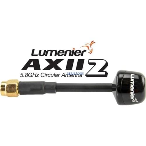 1/2 Pieces New Lumenier AXII 2 5.8GHz 2.2dBi Gain FPV Antenna RHCP SMA For RC FPV Racing Drone Transmitter