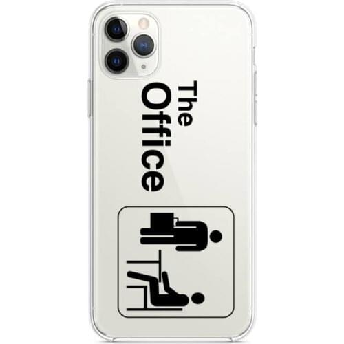 TV Series The Office Phone Case Clear for iphone 12 11 Pro max mini XS 8 7 6 6S Plus X 5S SE 2020 XR cover