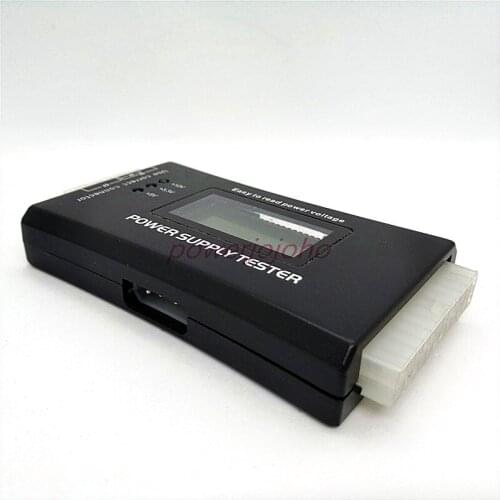 Power Supply tester digital 20Pin 24Pin PC Computer Check display LCD Measuring Diagnostic Tester Tools