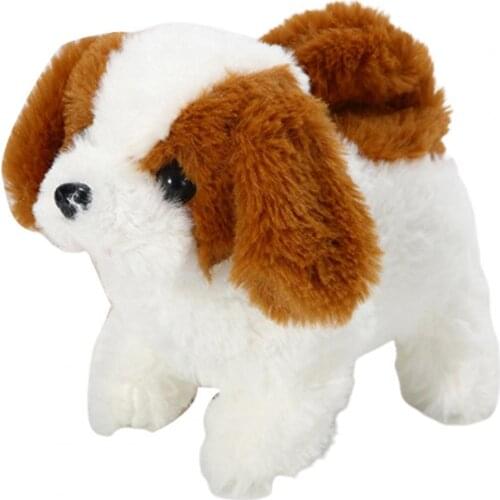 Kids Plush Walking Barking Retriever Puppy Electronic Interactive Pet Dog Toy