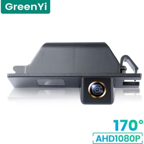 GreenYi 1080P HD 170° Car Rear View Camera For Chevrolet Cobalt OPEL Astra Corsa Meriva Vectra Zafira FIAT Reverse Vehicle AHD