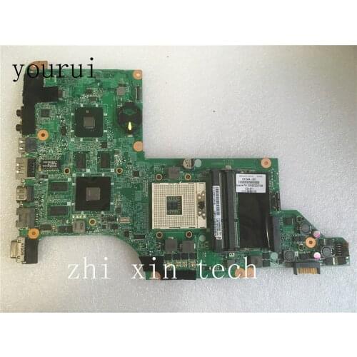 Yourui Laptop motherboard For HP Pavilion DV6 DV6T DV6-3000 631044-001 DA0LX6MB6H1 Mainboard Working well