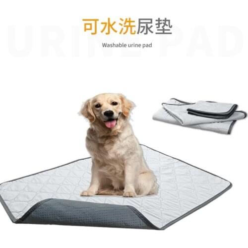 Washable puppy pee pad Strong Absorbent Pet Dog Diaper Mat Waterproof Environment Washable Pee Pad Reusable Puppy Diapers Urine