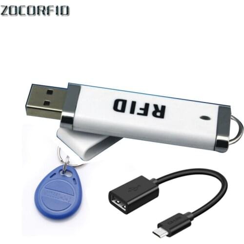 Portable MINI USB RFID EM ID Card Reader 25Khz Card Reader Play and Plug Avoid Driver For USB 8/10bits