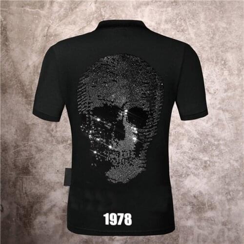 PP SKULL Mens Polos