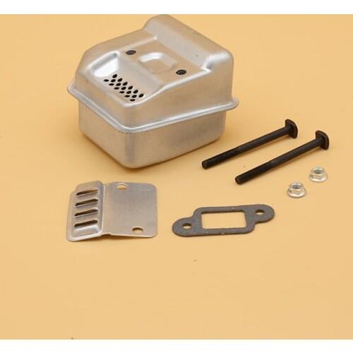 Muffler Exhaust Bolt Gasket Fit For Stihl 018 017 MS170 MS180 MS180C MS170C MS 170 180 Chainsaw Silencer Replacement Parts