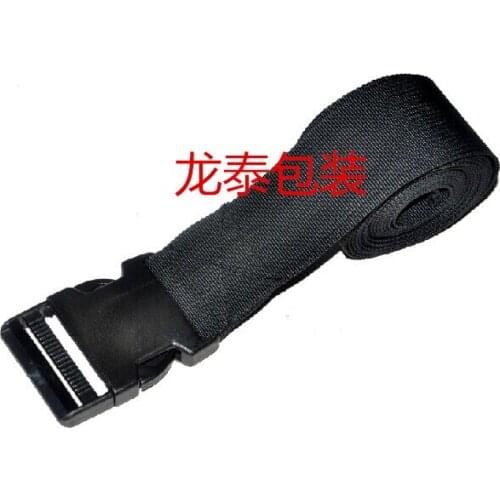Free shipping High quality 2pcs 5cm *110cm PP Travel Camping Luggage Strap Luggage Belt, Tent Bind Band with Adjustable Buckle