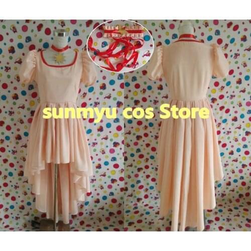 Cardcaptor Sakura Sakura Kinomoto Dress Cosplay Costume,Custom Size Halloween Wholesale