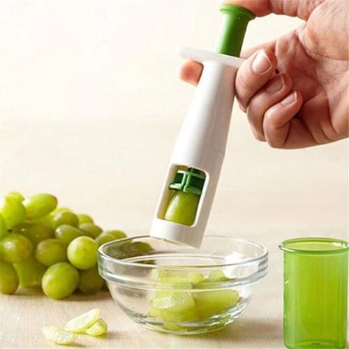 1PCs Multifunctional Grape Slicer Cutter Vegetable Fruit Cherry Tomato Slicers
