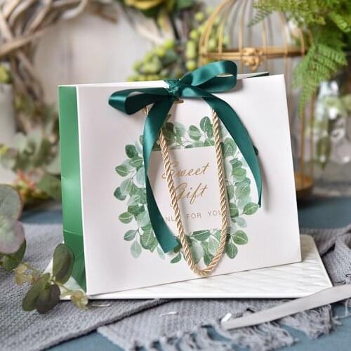 10pcs/lot Forest series creativity Wedding candy packaging with gift bag wedding birthday party Decor Packing free shipping