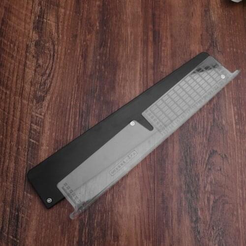 2021 New Slingshot Flat Band Rubber Band Cutter Ruler With Scale Multi Functional Universal Catapult Outdoor Hunting Tools