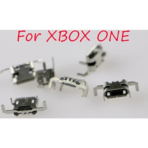30pcs original Replacement Micro USB Power Charging Charger Connector Socket Dock Port For Xbox One xboxone Gamepad Controller
