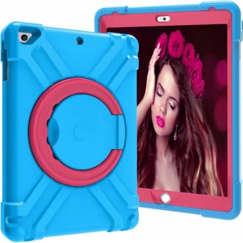 360 EVA Coque for iPad 2018 2017 iPad 5th 6th 9.7 Kids Case Shockproof Stand Holder A1822 A1893 for iPad 2018 9.7 Children Cover