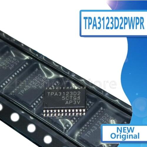 5pcs/lot TPA3123D2 TPA3123D2PWPR TSSOP-24 In Stock