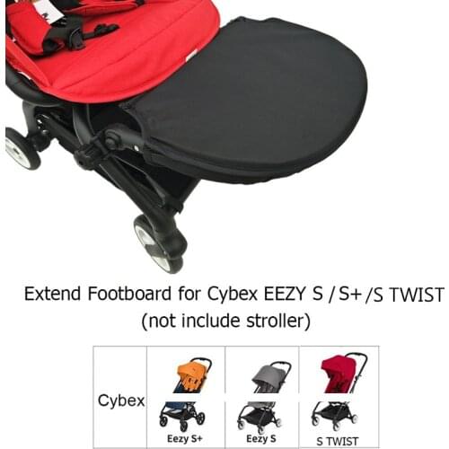 Baby Stroller Accessories Seat Extend Board Adjustable Footboard Extension 30cm Footrest for Cybex EEZY S S+ S STWIST Baby Pram
