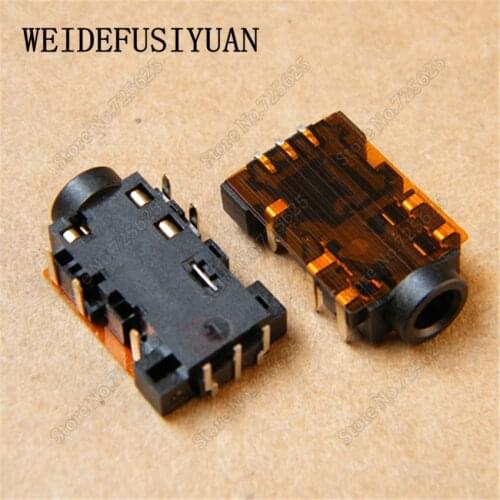 3.5mm Audio Jack Port for ASUS N45 N55 G75 U31 U32 U36 X32 Series Laptop Headphone Microphone Socket Connector